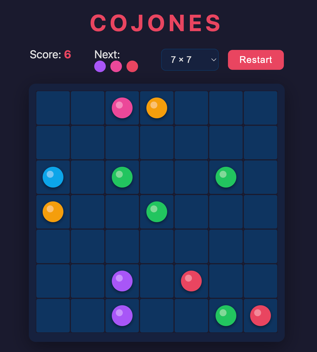 Cojones gameplay